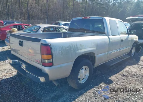 2004 GMC Sierra 1500 Sle из США, поврежденный, VIN 2GTEC19T241298173